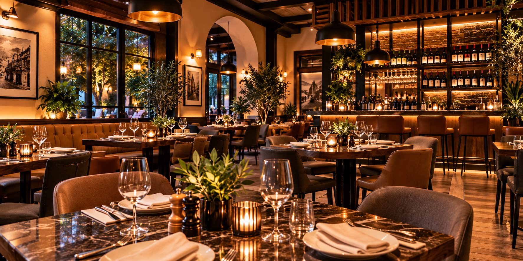 Salón cálido de LA CUECA RESTAURANTE